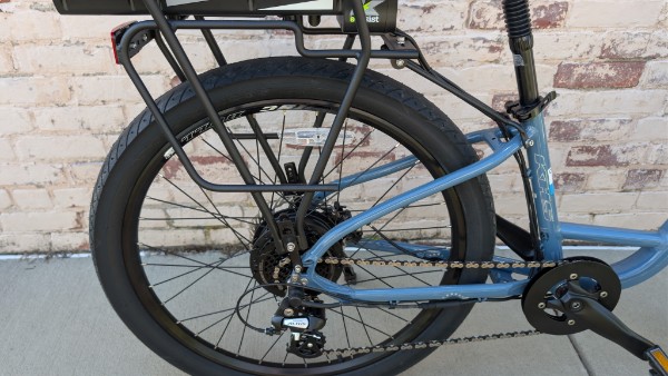 Movo rear wheel and rack
